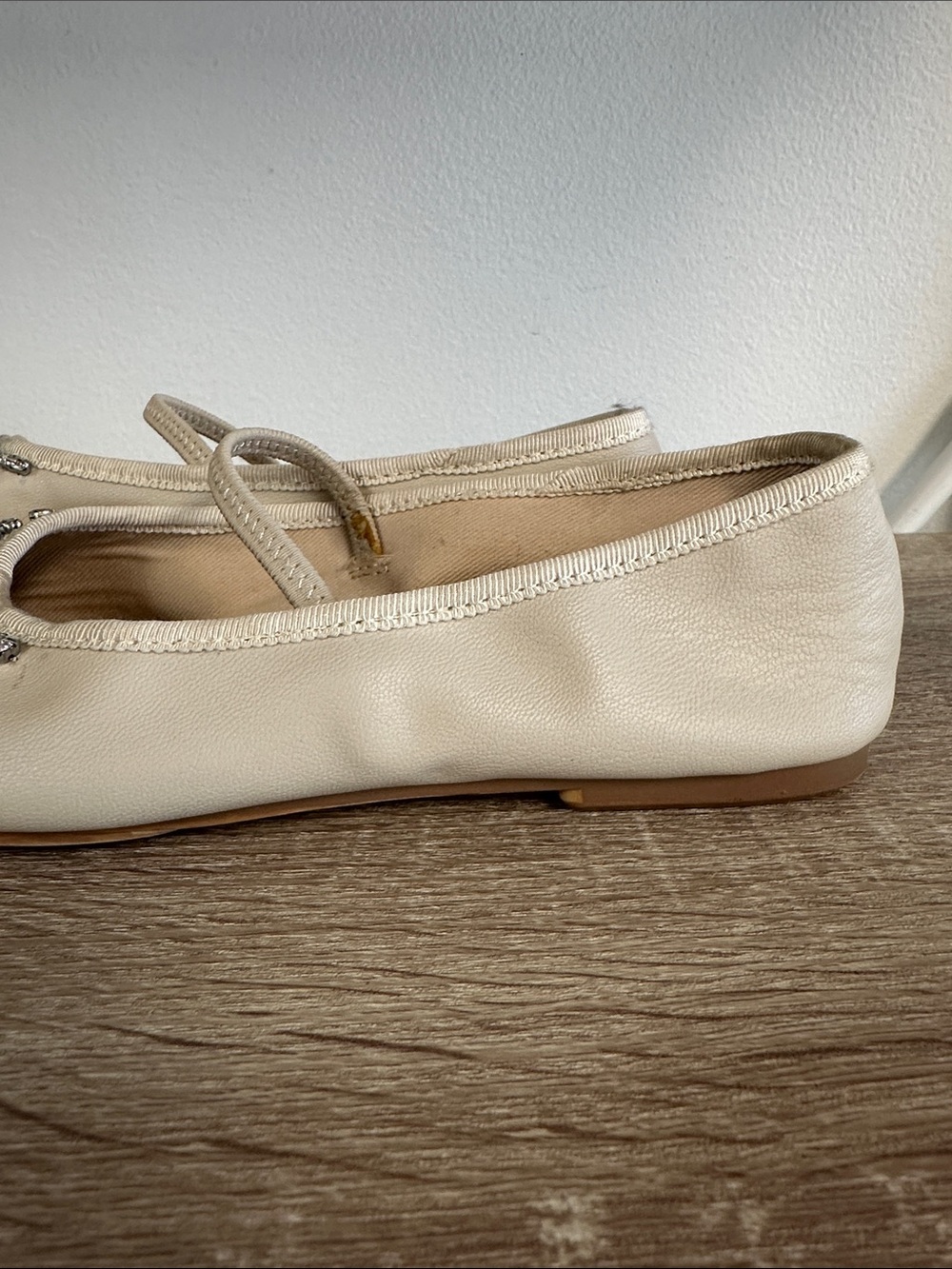 Zara Jewel Embellished Ballet Slipper Flat 34 3.5 NEW - Picture 4 of 7